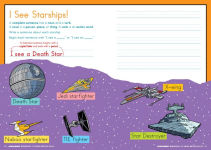 Alternative view 4 of Star Wars Workbook: 1st Grade Writing Skills