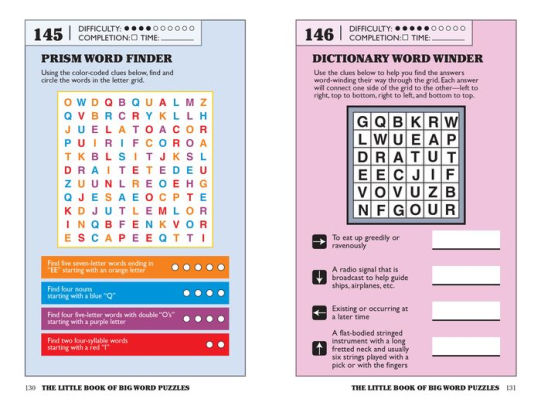 The Little Book Of Big Word Puzzles Over 400 Synonym Scrambles Crossword Conundrums Word Searches Other Brain Tickling Word Games By David L Hoyt Merriam Webster Paperback Barnes Noble