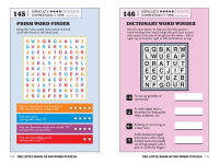 Alternative view 8 of The Little Book of Big Word Puzzles: Over 400 Synonym Scrambles, Crossword Conundrums, Word Searches & Other Brain-Tickling Word Games