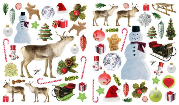 Eyelike Stickers: Christmas: 400 Reusable Stickers