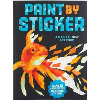 Paint by Sticker: Create 12 Masterpieces One Sticker at a Time!