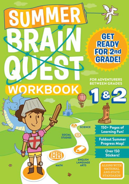 Summer Brain Quest: Between Grades 1 & 2 by Workman Publishing, Megan ...