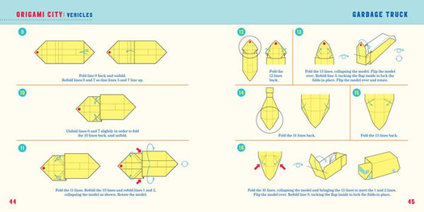 Origami City: A Fold-by-Number Book: Includes 75 Models and a Foldout Paper Mat