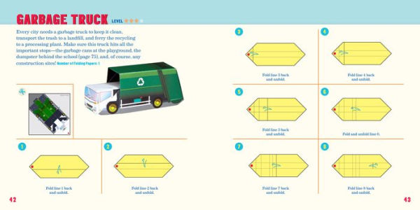 Origami City: A Fold-by-Number Book: Includes 75 Models and a Foldout Paper Mat