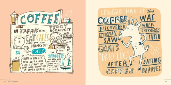 Random Illustrated Facts: A Collection of Curious, Weird, and Totally Not Boring Things to Know