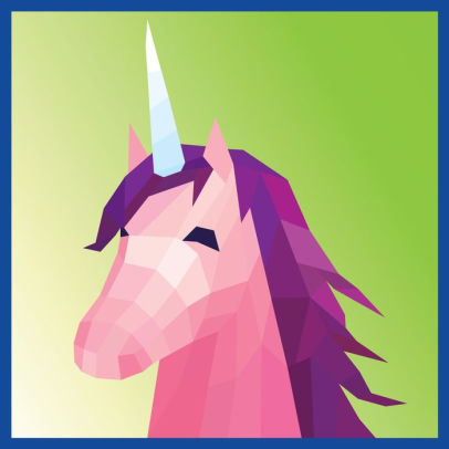 Unicorns Magic Paint By Sticker Kids Series By Workman Publishing Sticker Book Barnes Noble - what things do need to craft unicorn roblox