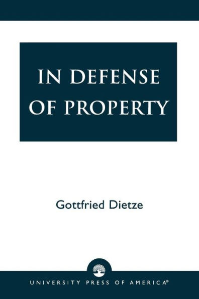 In Defense of Property