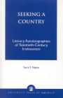 Seeking a Country: Literary Autobiographies of Twentieth-Century Irishwomen