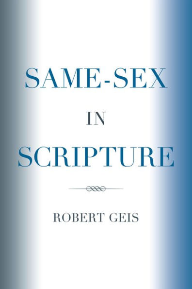 Same-Sex in Scripture