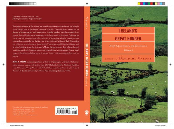 Ireland's Great Hunger: Relief, Representation, and Remembrance