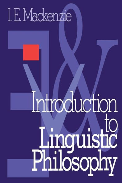 Introduction to Linguistic Philosophy / Edition 1