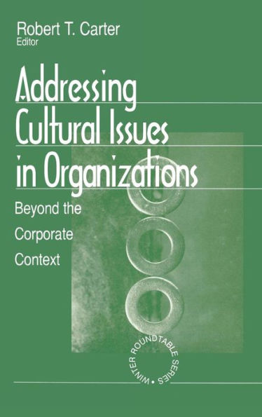 Addressing Cultural Issues Organizations: Beyond the Corporate Context