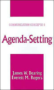 Title: Agenda-Setting / Edition 1, Author: James W. Dearing