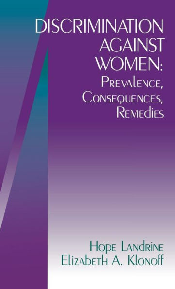 Discrimination against Women: Prevalence, Consequences, Remedies / Edition 1