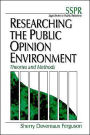 Researching the Public Opinion Environment: Theories and Methods / Edition 1