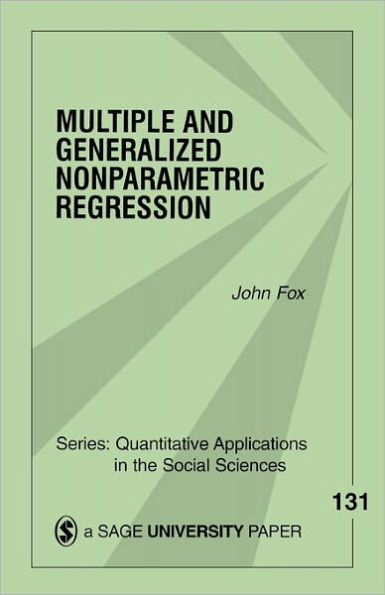 Multiple and Generalized Nonparametric Regression / Edition 1