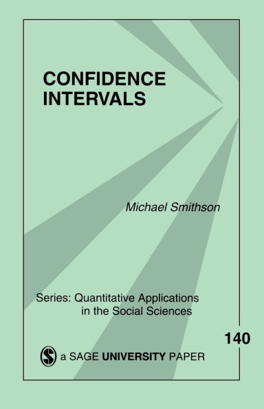 Confidence Intervals / Edition 1