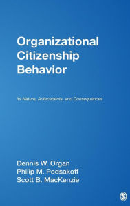 Title: Organizational Citizenship Behavior: Its Nature, Antecedents, and Consequences, Author: Dennis W Organ