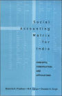 Social Accounting Matrix for India: Concepts, Construction and Applications