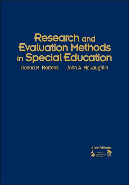 Research and Evaluation Methods in Special Education