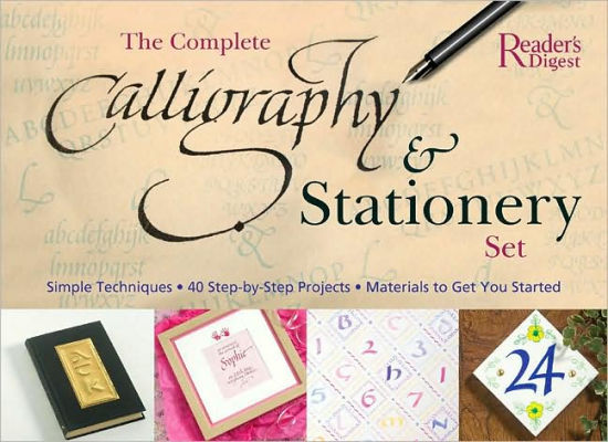 The Complete Calligraphy And Stationary Set By Mary Noble