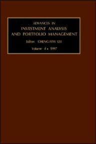Title: Advances in Investment Analysis and Portfolio Management, Author: Cheng-Few Lee