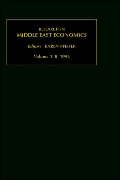 Research In Middle East Economics Vol 1