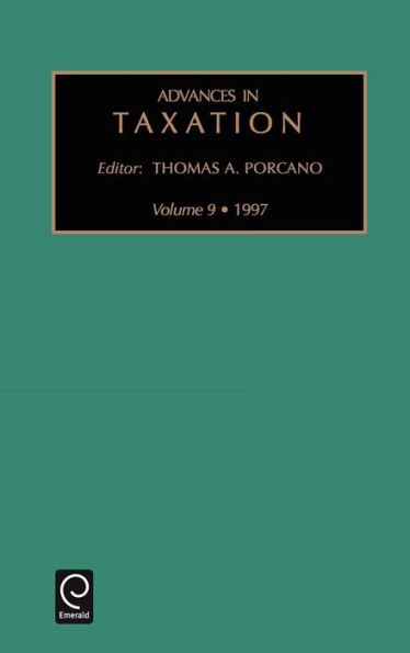 Advances in Taxation / Edition 1