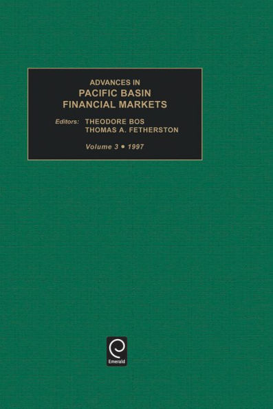 Advances in Pacific Basin Financial Markets / Edition 1