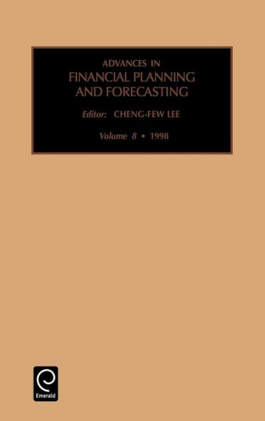 Advances in Financial Planning and Forecasting / Edition 1