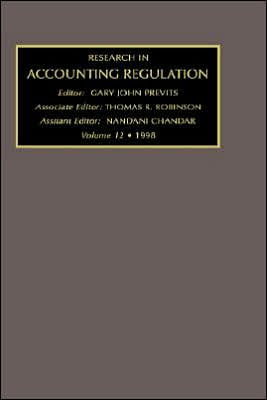 Research In Accounting Regulation 1998