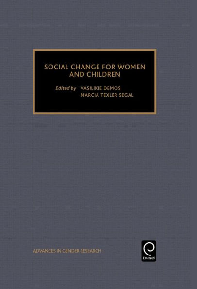 Social Change for Women and Children / Edition 1