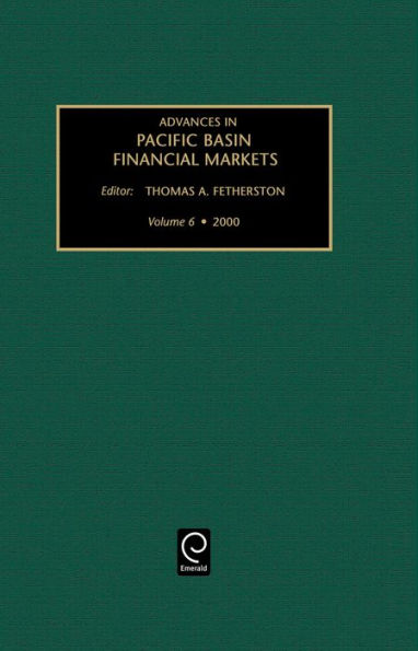Advances in Pacific Basin Financial Markets / Edition 1