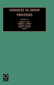 Title: Advances in Group Processes / Edition 1, Author: Edward J. Lawler