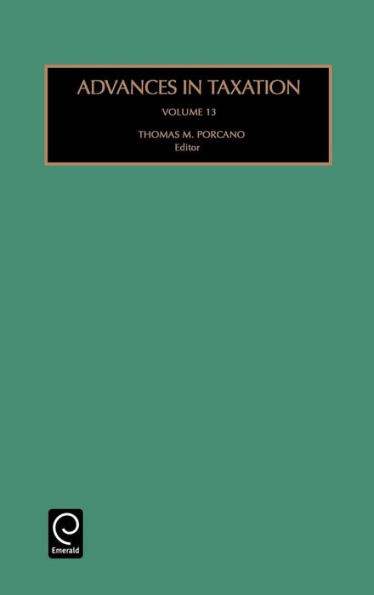 Advances in Taxation / Edition 1