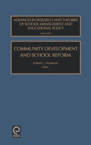 Title: Community Development and School Reform, Author: R. L. Crowson