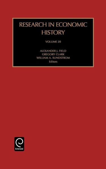 Research in Economic History / Edition 1