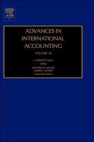 Title: Advances in International Accounting, Author: J. Timothy Sale