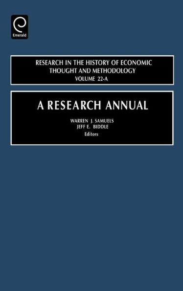 A Research Annual / Edition 1