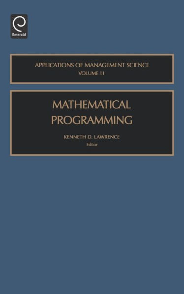 Mathematical Programming / Edition 1