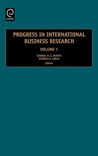 Progress in International Business Research / Edition 1