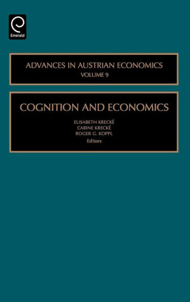 Cognition and Economics / Edition 1