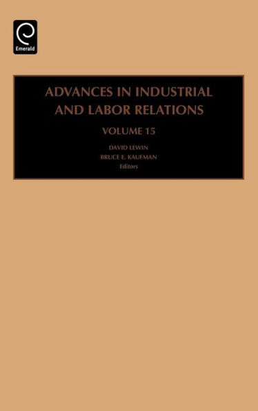 Advances in Industrial and Labor Relations / Edition 1
