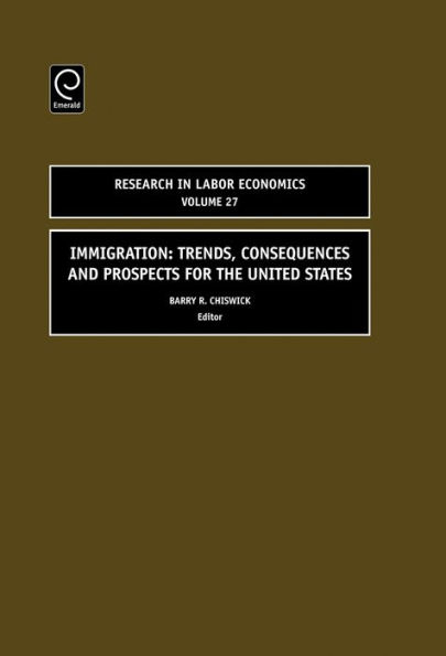 Immigration: Trends, Consequences and Prospects for the United States / Edition 1