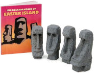 Title: The Desktop Heads of Easter Island: They're Watching You!