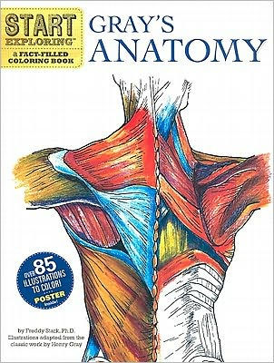 Start Exploring: Gray's Anatomy: A Fact-Filled Coloring Book