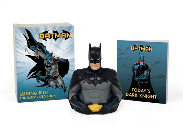 Batman: Talking Bust and Illustrated Book