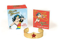 Title: Wonder Woman Tiara Bracelet and Illustrated Book
