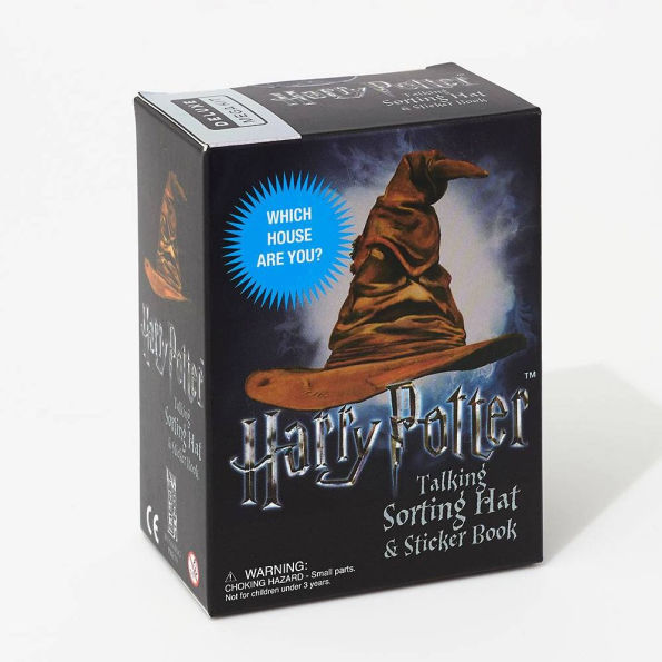 Harry Potter Talking Sorting Hat and Sticker Book: Which House Are You?