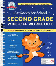 Title: Get Ready for School: Second Grade Wipe-Off Workbook, Author: Heather Stella
